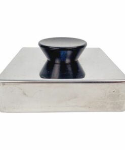 Vintage design króm szivardoboz