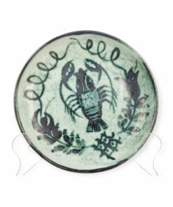 Gorka Géza rákos kerámia dísztál