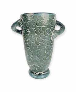 Gorka Géza csavart füles kerámia váza