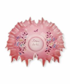 XIX. századi üveg asztalközép