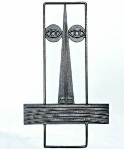 Percz János (1920-2000): Bronz falidísz