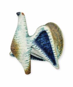 Simó Ágoston kerámia galamb szobor