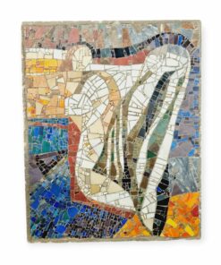 Eigel István mozaik épület kerámia