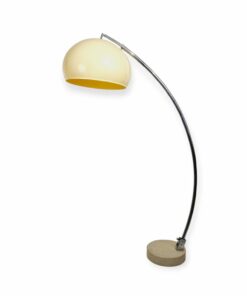 Vintage króm gömb búrás Szarvasi állólámpa