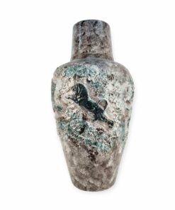 Nagyméretű vintage német kerámia padlóváza