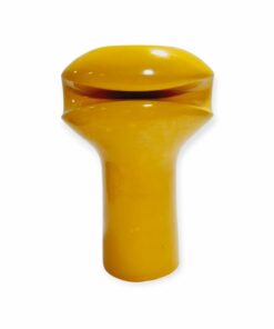 Space age sárga kerámia váza