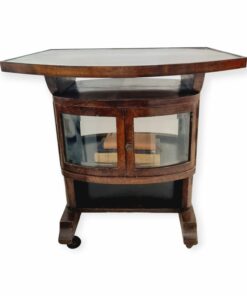 Art deco vitrines italszervirozó kocsi