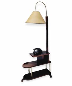 Art deco lerakóasztal lámpával