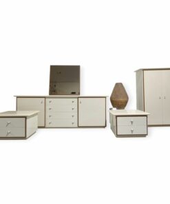 Vintage Maurice Villency által tervezett Roch Bobois hálószoba garnitúra