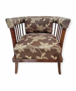 Kárpitozott art deco fotel