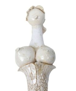 Fürtös György: Gyümölcsmadonna c. figurális kerámia szobor, 1960's