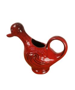 Kacsás kináló piros mázzal