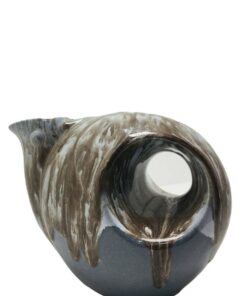 Kék színű kerámia váza