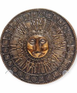 Pap Zoltán bronz falitál