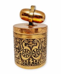 Magyarcsák Mária vörösréz cigarettatartó doboz