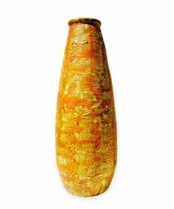 Vintage bohém stílusú kerámia váza