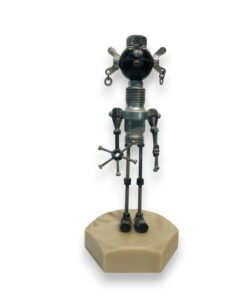 Miskolci csavargyár indusztriális reklám robot figura