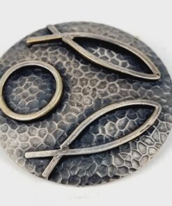 Vintage Iparművész melltű, bross, kitűző