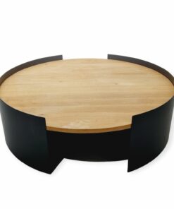 Ethnicraft " Moon " design dohányzóasztal, tervezte Lara & Jan