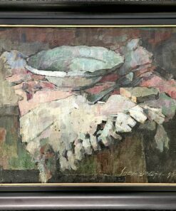 Nagy Oszkár: Csendélet tányérral