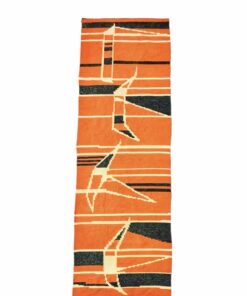 Mid Century falikárpit. Baltoni vitorlások.