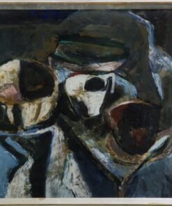 Domanovszky Endre : Csendélet 1944, olaj, 60x90cm