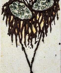 Kerámia falidísz, Györgyei Zsuzsa