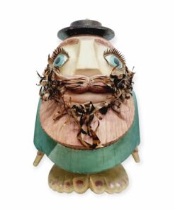 Nagyméretű groteszk  kortárs szobor