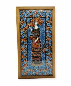 Vén Edit kerámia falikép