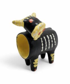 Ritka Illés kerámia tehén figura