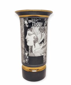 Szász Endre: Hollóházi porcelán váza