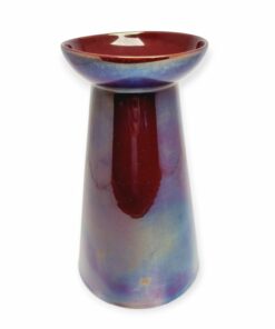 Zsolnay ökörvérmázas váza