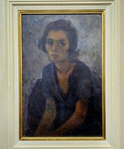 Czóbel Béla (1883 - 1976): Gráber Margit portréja