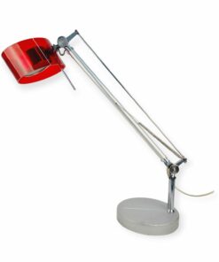 Vintage króm asztali lámpa