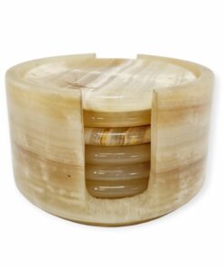 Onix poháralátét készlet