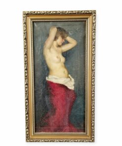 Ismeretlen alkotó: Női félakt