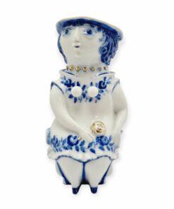 Török János: Lujza c. Zsolnay krumpli figura