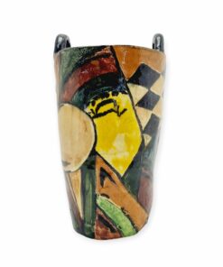 Art deco  füles kerámia váza