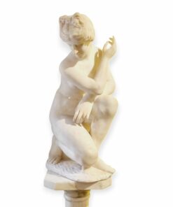 Nagyméretű XIX. századi olasz márvány Vénusz szobor, 62cm - 53729