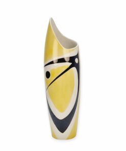 Zsolnay pajzspecsétes Török János porcelán váza