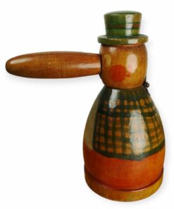 Nagyméretű vintage diótörő pingvin figura, 1955