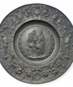 Nagyméretű fali relief 17.sz. ón
