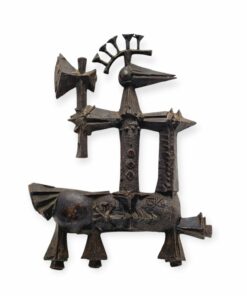 Papp Zoltán (?) Bronz fali relief